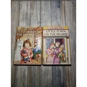 Laura Ingalls Wilder Little House In The Big Woods /Little Town On The Prairie